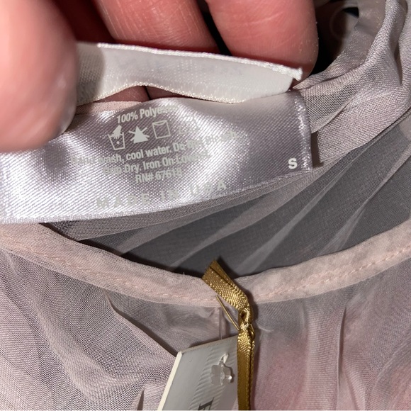 Victorias Secret Nightie S Designer Collection Flora Nikrooz Babydoll Chemise - Picture 11 of 11